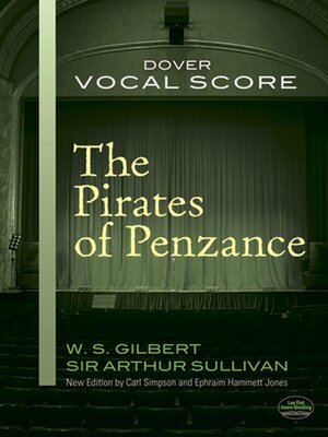 cover image of The Pirates of Penzance Vocal Score
